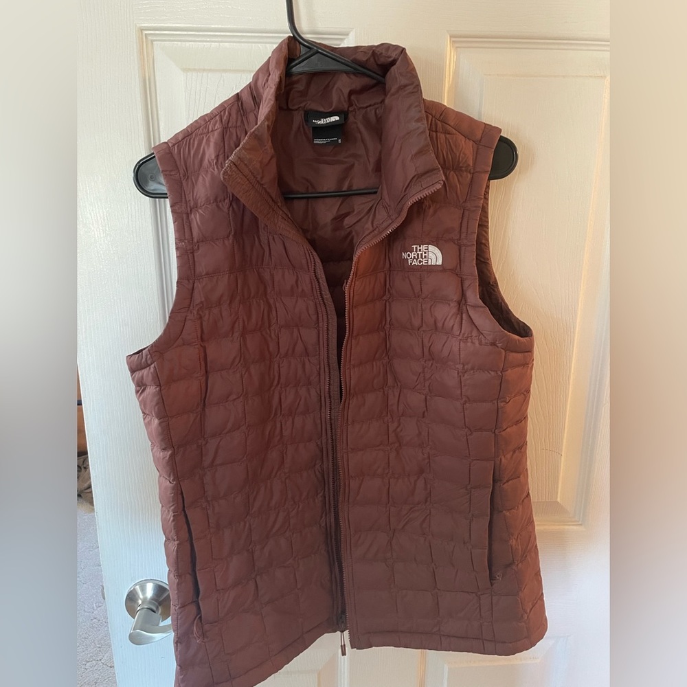 Plum North Face Vest